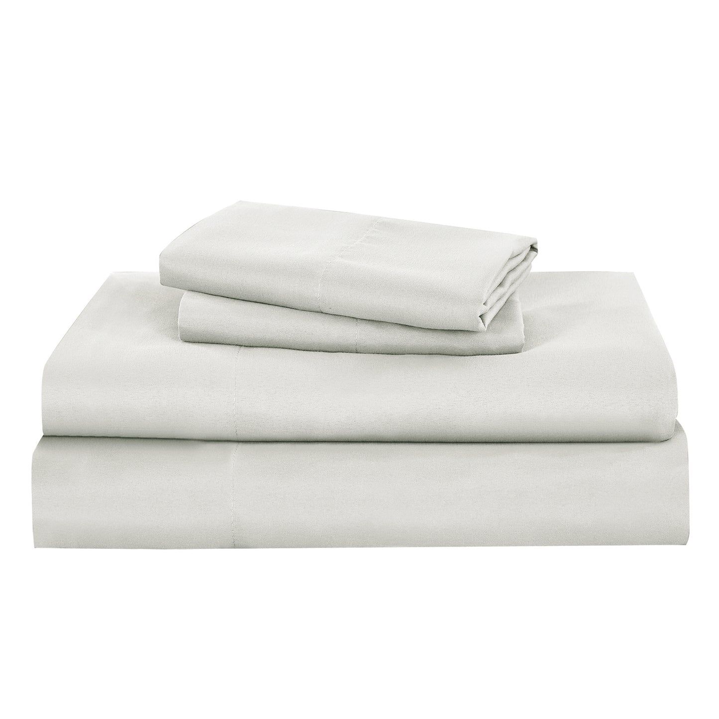 Bed-in-a-Bag 9-pieces Ontina Floral Gray & Purple Comforter and Sheet Set, Bed in Bag Floral Bedding Set - Cal King Size