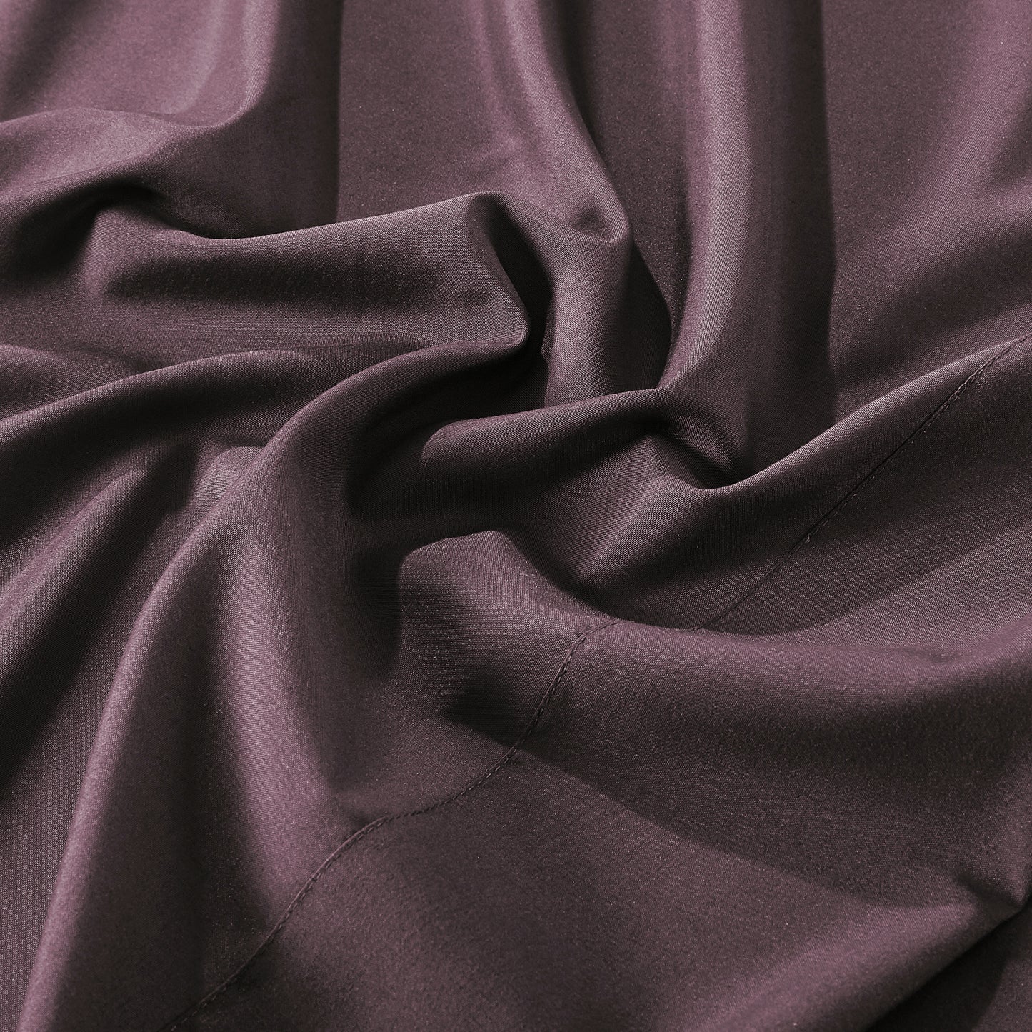 4-Piece Purple Sheet Set Queen Size with Flat Sheet, Fitted Sheet, and Pillowcases